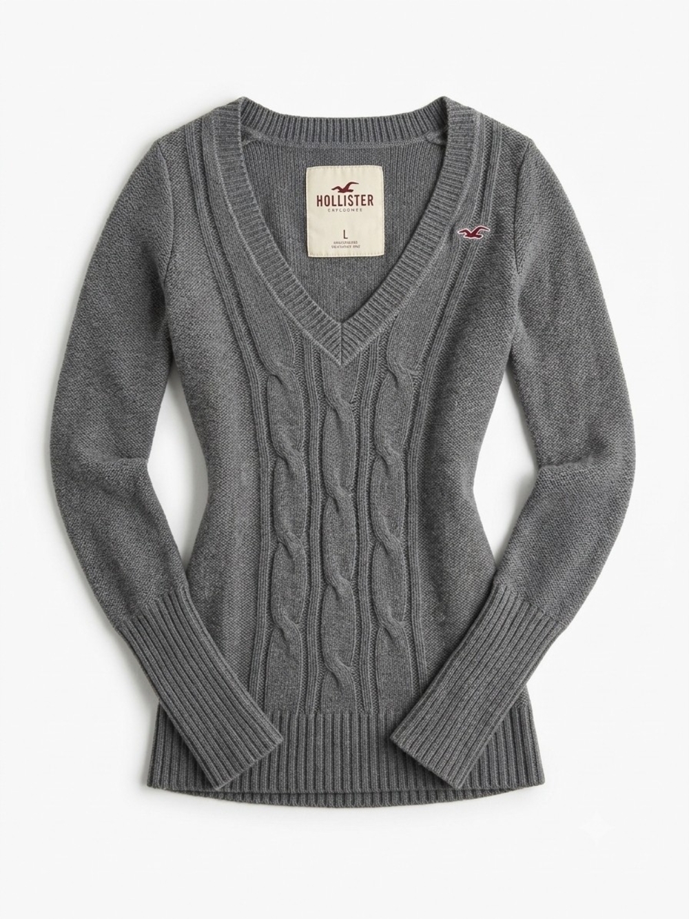 Y2k Hollister Cable Knit Sweater